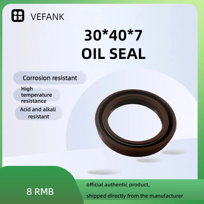 TG30*40*7 Oil Seal (NBR) — 1900062 / F00062 — Suitable for Automotive Shaft Sealing Applications — High Quality