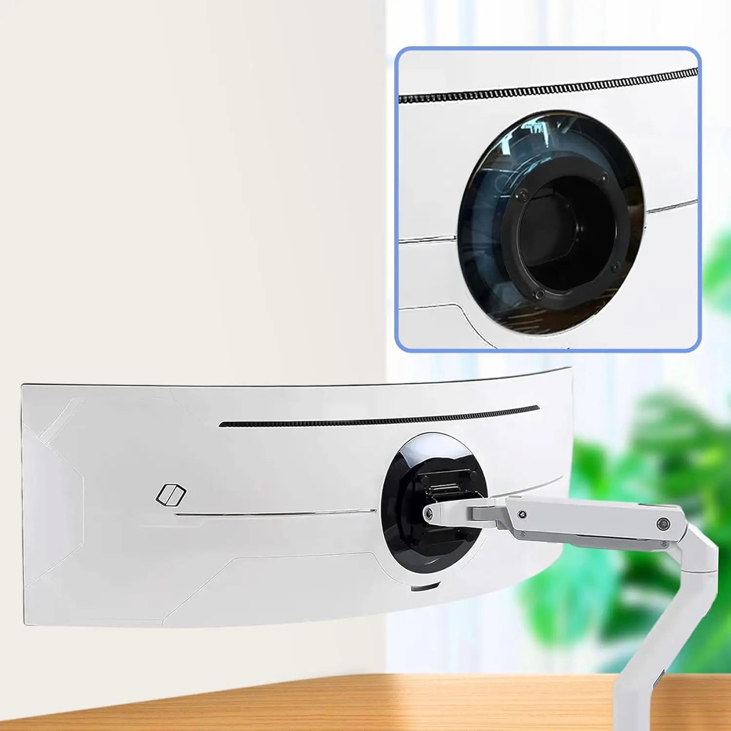 Brand NEW Odyssey G9 Wall Mount Adapter Bracket is Only Compatible with Samsung 49” Neo Odyssey G9 Curved Monitor C49G95T