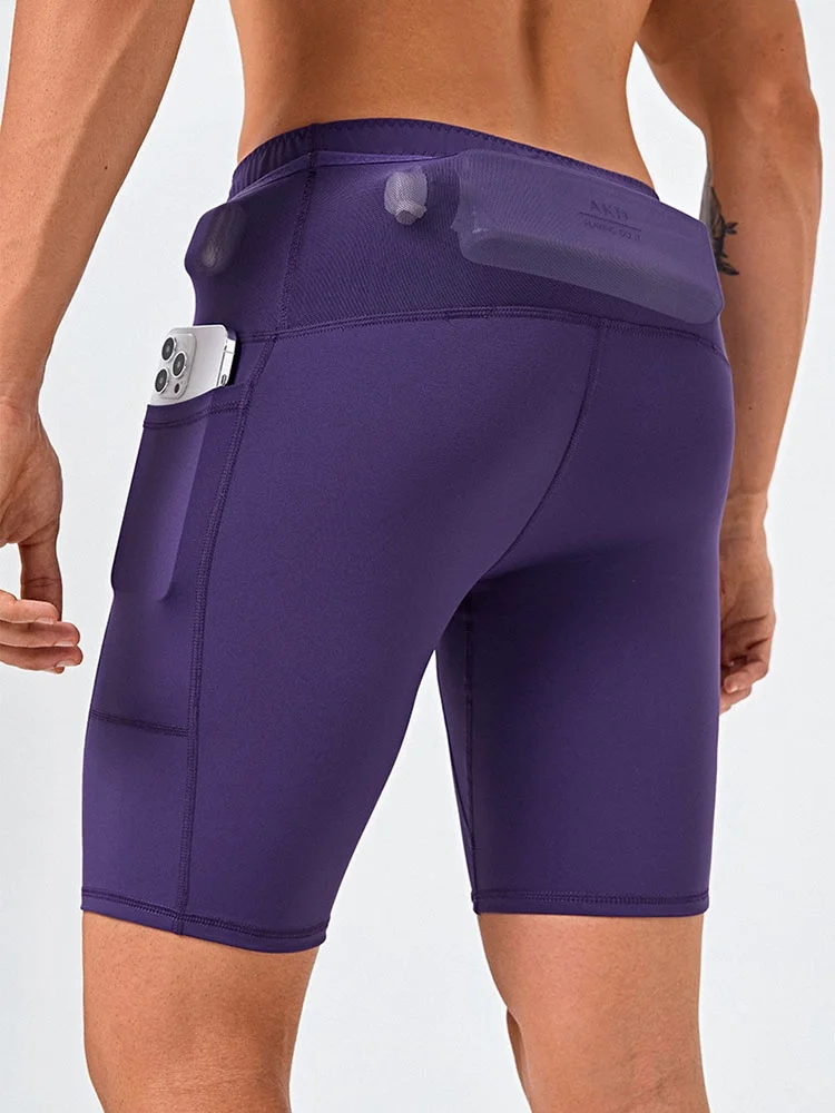 

Эластичные спортивные поясные сумки для бега и езды на велосипеде Qui Dry Marathon длиной пять четвертей, спортивная поясная сумка для хранения