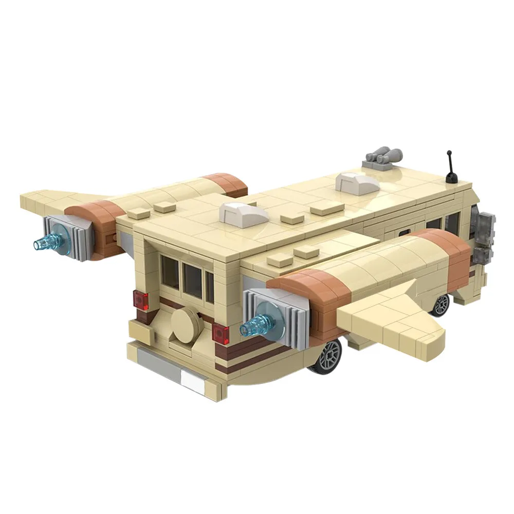 

Custom MOC:MOC-37608 Iconic Vehicle Cars with Interior Toys 8 Stud Wide