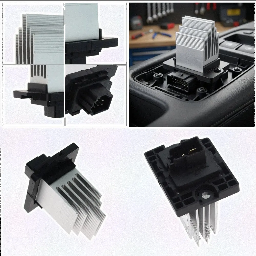 For Car AC Repair Fan Blower Motor Resistor Replacement Fan Blower Motor Car Air Conditioning High Durability Design