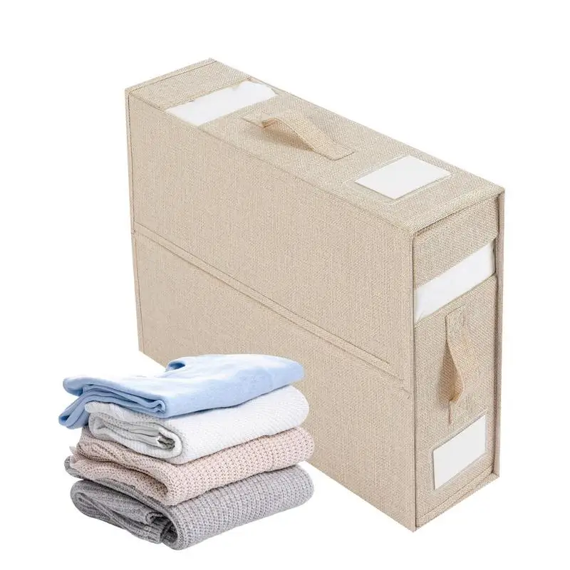 

Non-Woven Underbed Storage Bag Large Capacity Foldable Clothes Duvet Pillow Clothes Quilt Storage Organizer Sundries Storage Bag