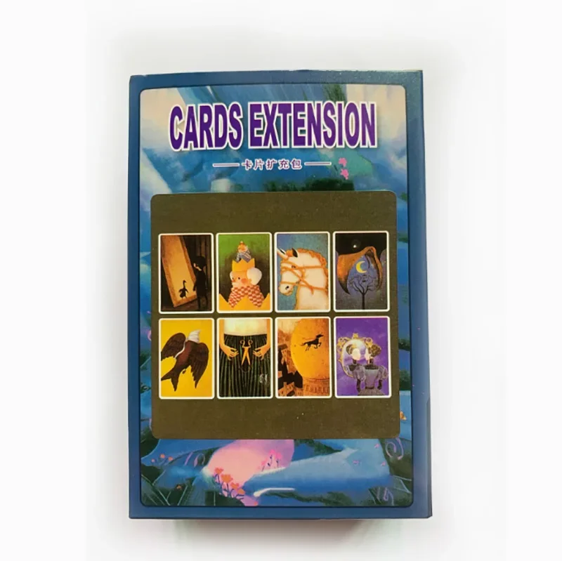 Jeu de cartes Icidal Strations pour enfants, version d\'extension bleue, jeu de société familial, 3 à 6 ans plus tard, 110 cartes