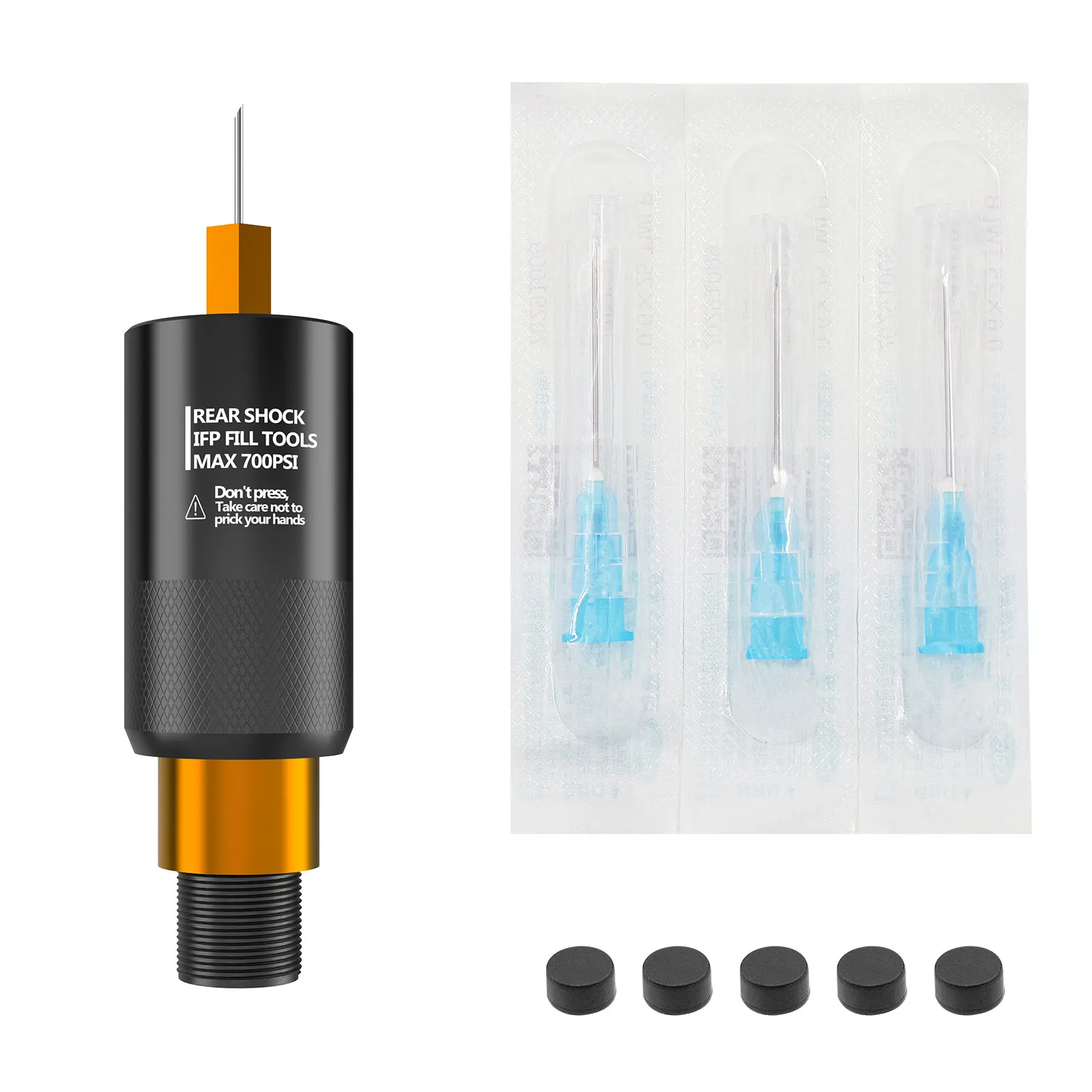 Bike Rear Shock IFP Needle Charging Adapter Fill Tool for FOXRP2/RP23/FLOAT-X/CTD/ FLOAT-DPS for X-FUSION CCDB