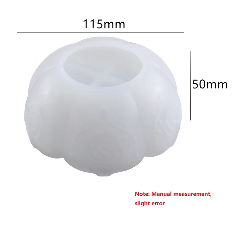 AA63 HEIßER 2PCS Blume Tablett Harz Form, Lotus Schüssel Silikon Form Für Epoxidharz Gießen, harz Beton Form Für DIY Schmuck Holde