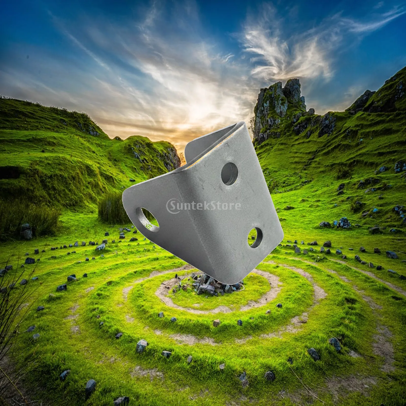 Reliable Steel Shock Absorbing Mounting Seat for Motorcycle Electric Buggy Go Kart Frame Assembly