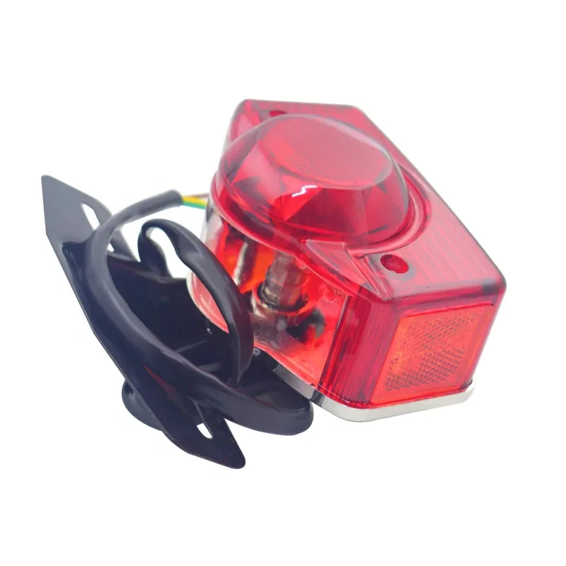 For Honda Jialing Motorcycle parts moped headlight JH70 spotlights brake lights high brightness rear tail light