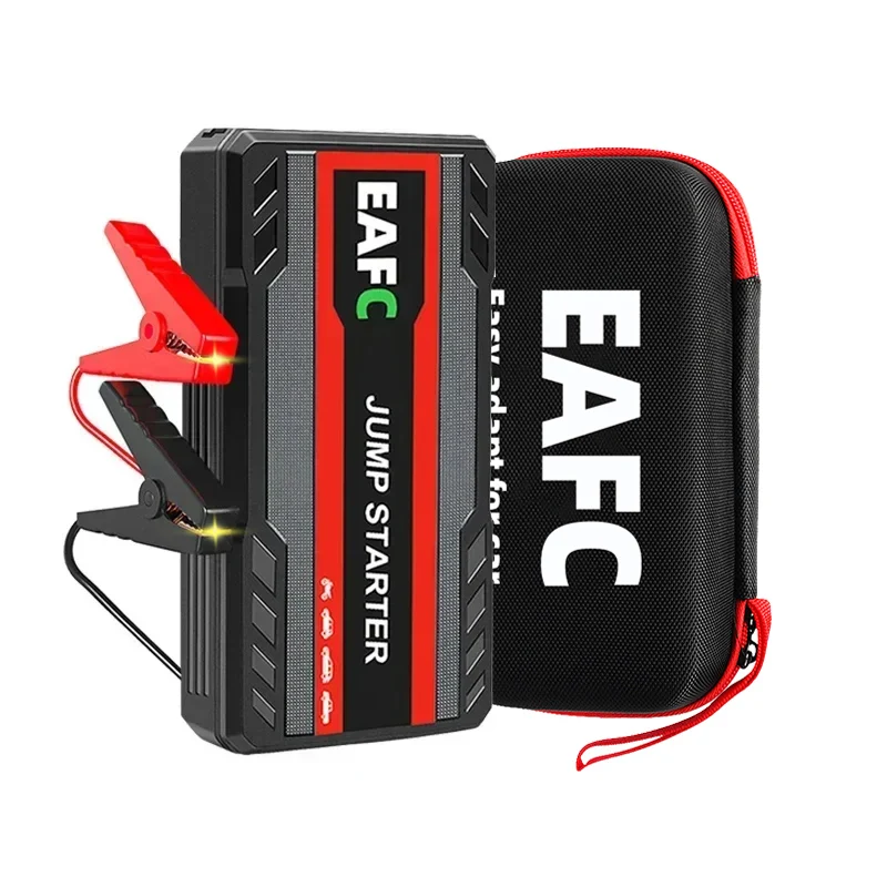 EAFC Auto Jump Starter Power Bank Auto Batterij Starter 600A12V Auto Startapparaat met LED Licht Voor Auto Batterij Booster Buster - afbeelding 1