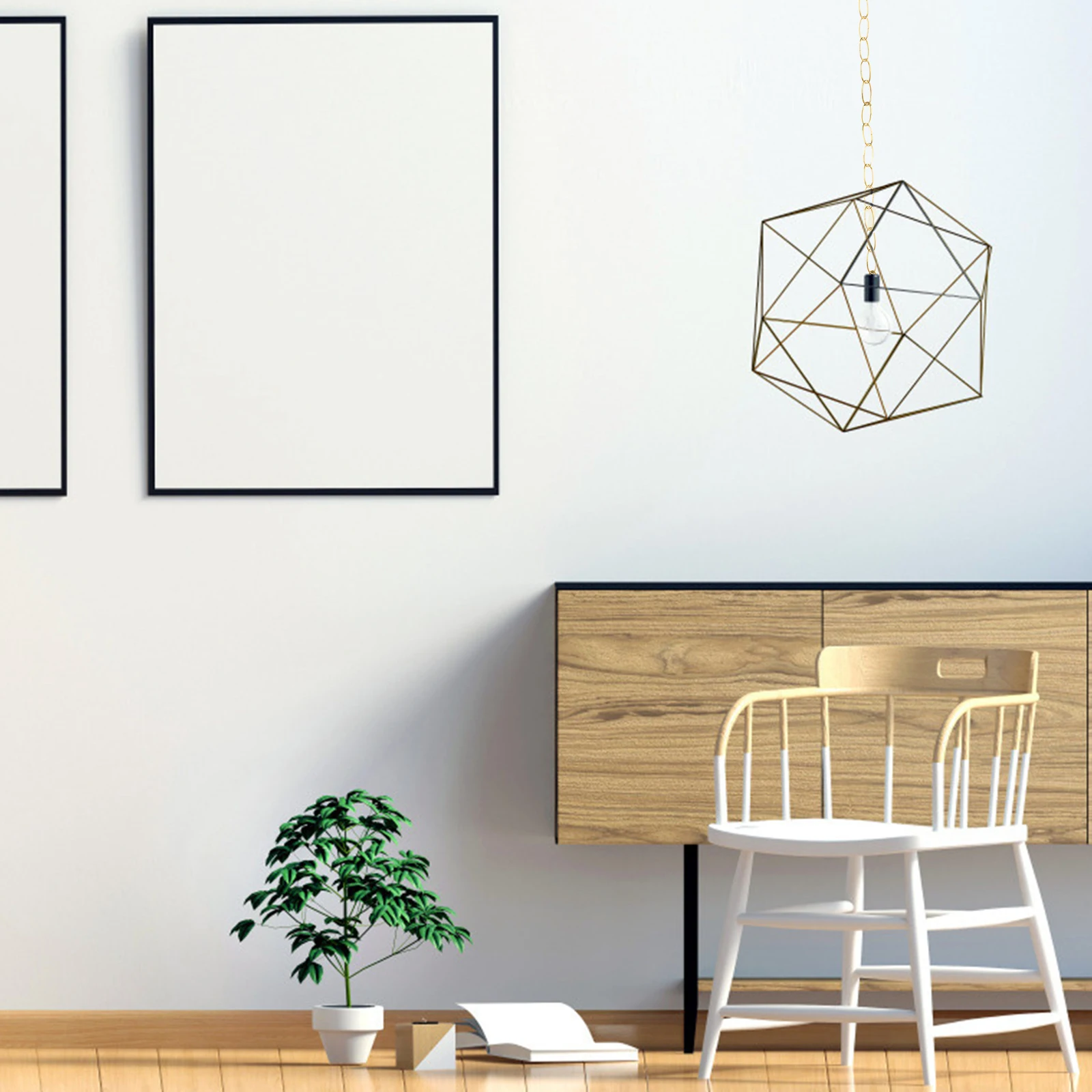 

Egg Shape Hanging Lamp Chain Iron Art Durable Ceiling Light Connection Chain Lighting Accessory Chandelier Supply