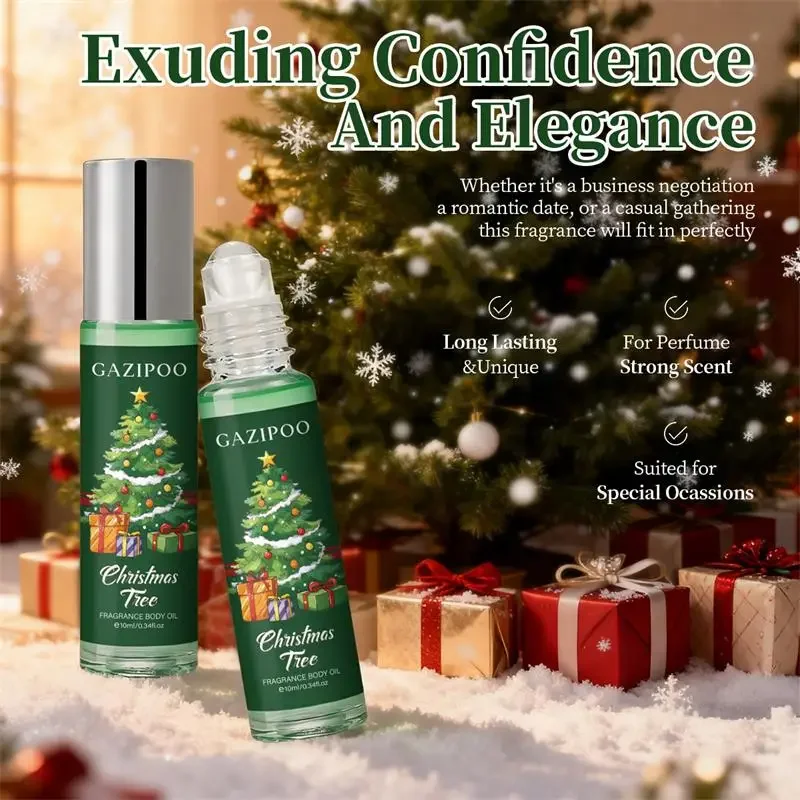 GAZIP00 10ml Prezent Świąteczny Wysokiej Jakości Markowy Perfumy Roll-on dla Kobiet Długotrwały Zapach Niszowy i Świeży