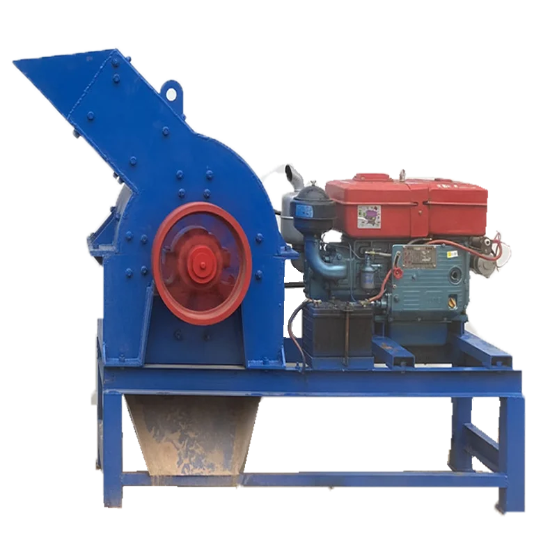 Low Price Diesel Sand Production Line Mobile Mini Granite Glass Rock Crasher Ores Hammer Crushing Machine Stone Crusher