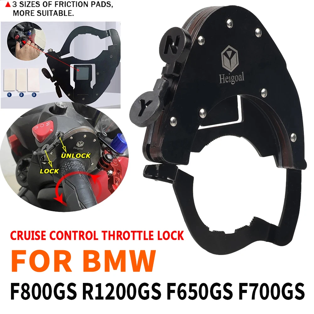 

For BMW F800GS R1200GS F650GS F700GS F 800 1200 650 700 GS Motorcycle Accessories Cruise Control Handlebar Throttle Lock Assist