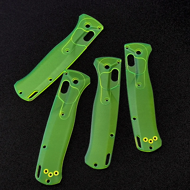 Imagem -05 - Ultem Pei Material Fold Knife Grip Handle Tipos Escalas para Genuine Benchmade Bugout 535 Facas Faça Você Mesmo Fazendo Acessórios Peças