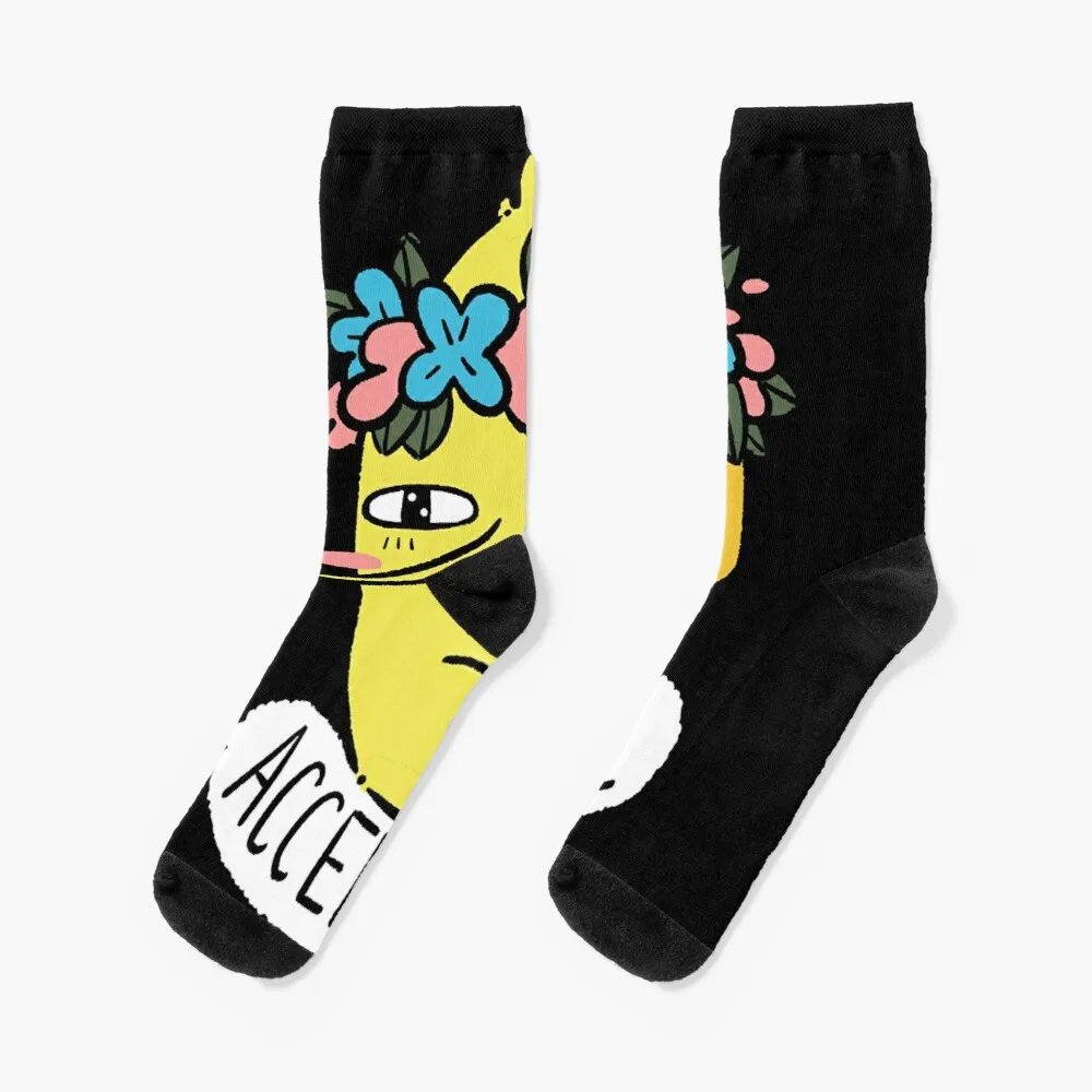 

Soft Lemongrab Socks Warm Winter Woman Sock