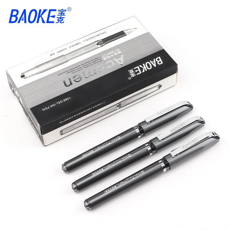 

Ballpoint Pen 0.7mm Frosted Titanium Steel Ball Head NeutralPen Large Capacity Super Smooth Students Writing pen
