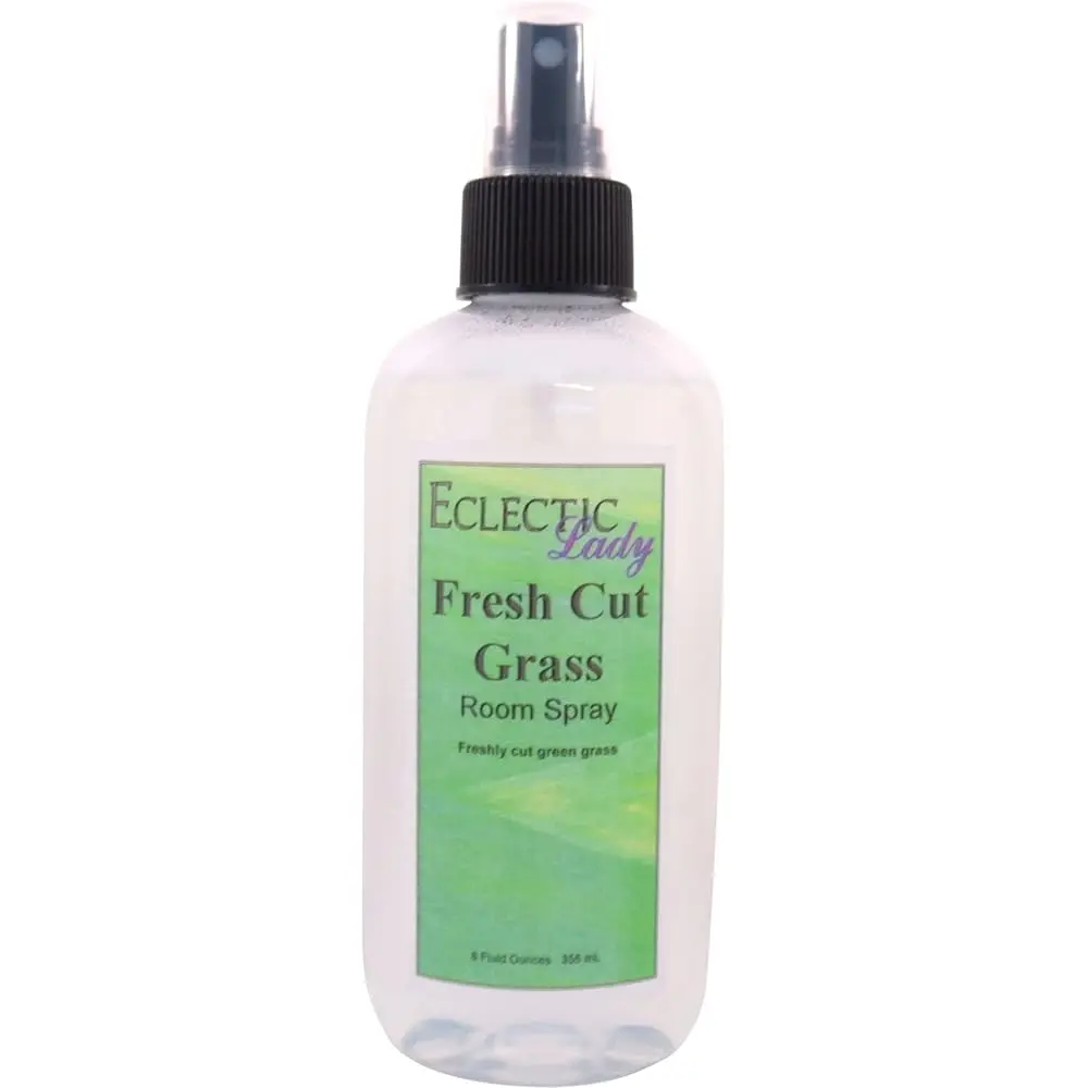 

Fresh Cut Grass Room Spray, 8 Ounces, No Artificial Colors, Parabens, Or Preservatives - Fragrant Aromatic Room Mist For Home,