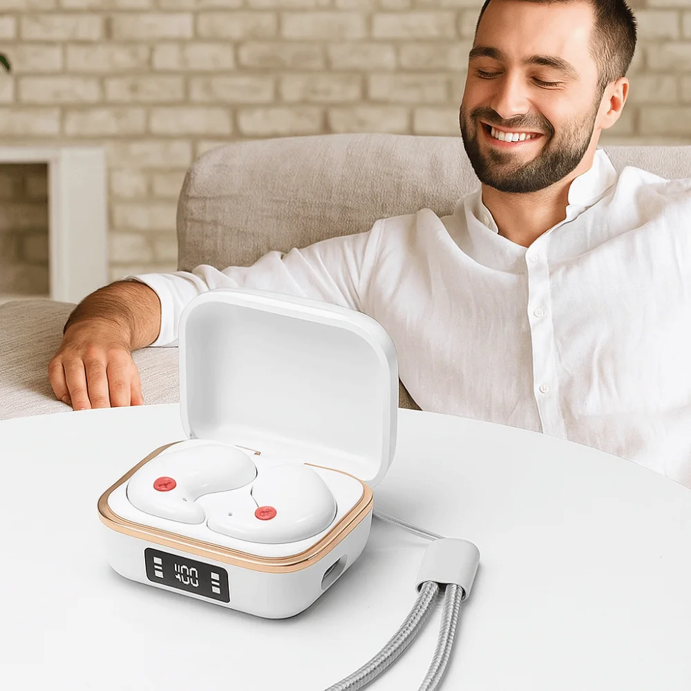 

Practical Bluetooth 5.3 Bluetooth Earphones Noise Reduction Waterproof Sleep Headphones HiFi Stereo Earbuds Earphone Office