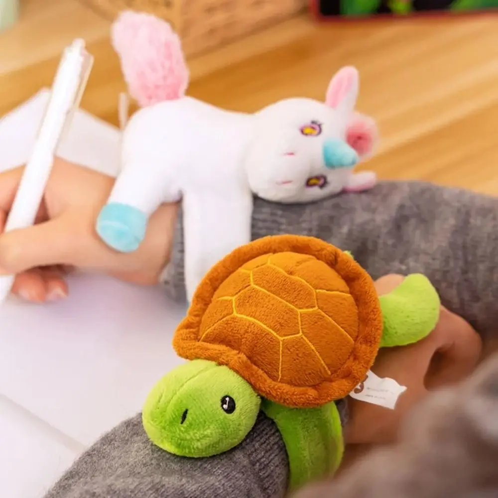 

Zoo Series Giraffe Slap Bracelet Wrist Style Sloth Plush Doll Slap Bracelet Cute Simulation Elephant Plush Wrist Band Kids
