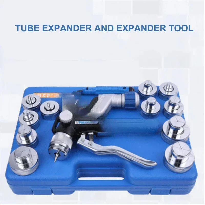 

VHE-42B Hydraulic Pipe Expander Kit for Air Conditioning Copper Pipe Fuel Line Flaring Tool Metalworking Equipment