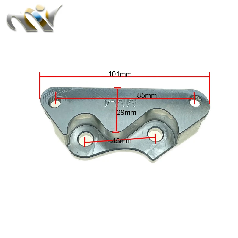 Suporte adaptador de pinça de freio para motocicleta, suporte para honda dio af18 af25 af28 af34 af35 rpm adelin frando radial 160 190 200mm