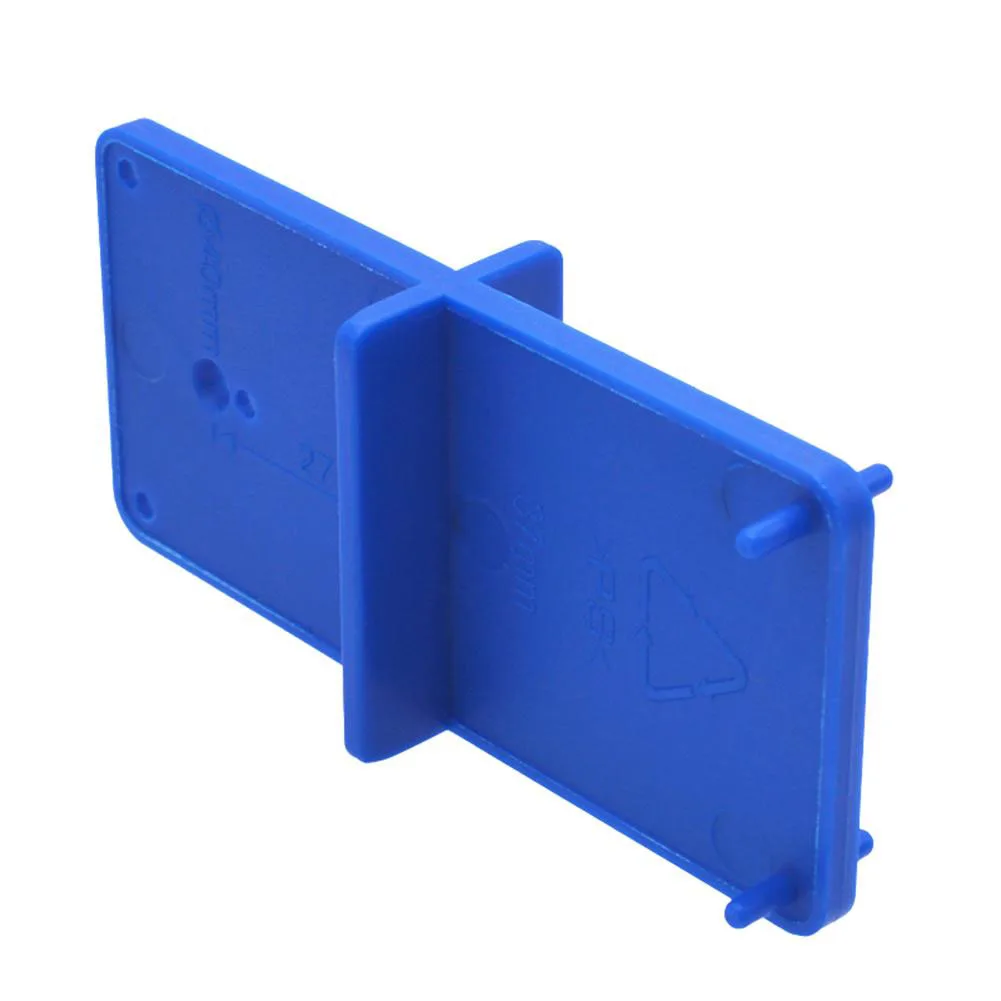 

Hinged Hole Locator Punch Locator Hole Locator Easy to Use Hinge Hole Opener Template Door Cabinet Installation