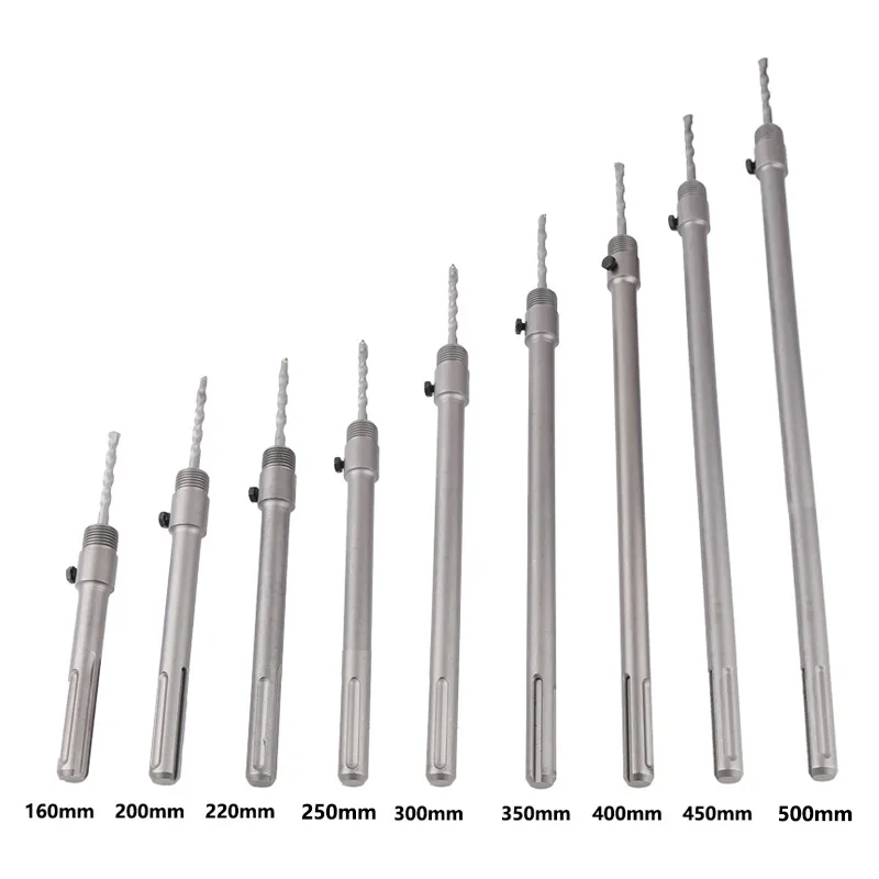 Imagem -06 - Sds Max Concrete Wall Hole Saw Drill Bit Grupo Núcleo Elétrico Oco Cimento Pedra Tijolo Parede ar Condicionado Abridor de Furos