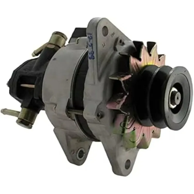 

Alternator Compatible for Hitachi Excavators with 6BD1 Engines 88-07 24 Volt 25 Amp with Vacuum Pump Replaces 0-39000-0120