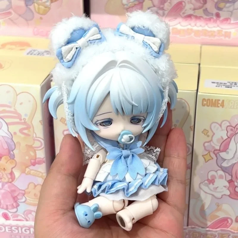 

Подлинная 14 см Come4free молочный торт Dream Puff Series 1/12 Bjd коробка-сюрприз шарнирная фигурка коллекция подарки модная игрушка