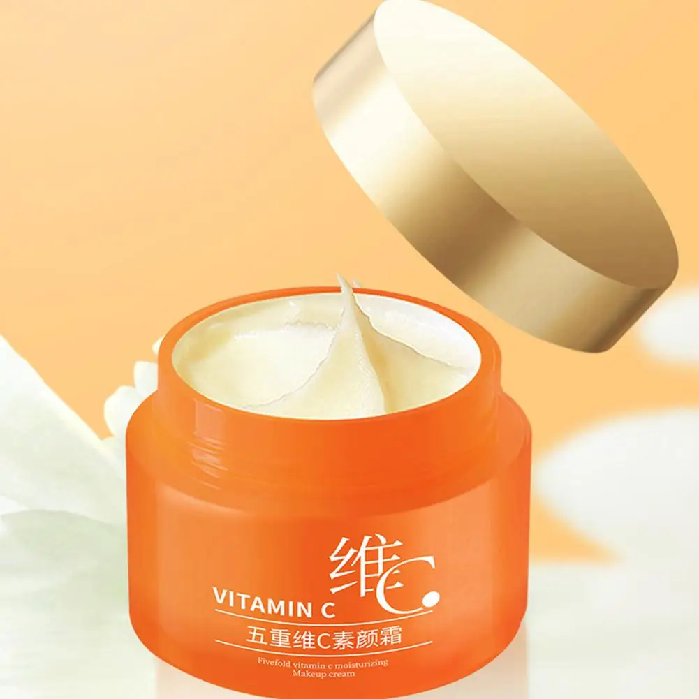 Heißer Vitamin C Gesicht Creme Gesichts hautpflege Straffende Feuchtigkeitsspendende Aufhellung Schönheit Gesichts Haut Gesicht Pflege Cremes Feuchtigkeitsspendende Y8B2