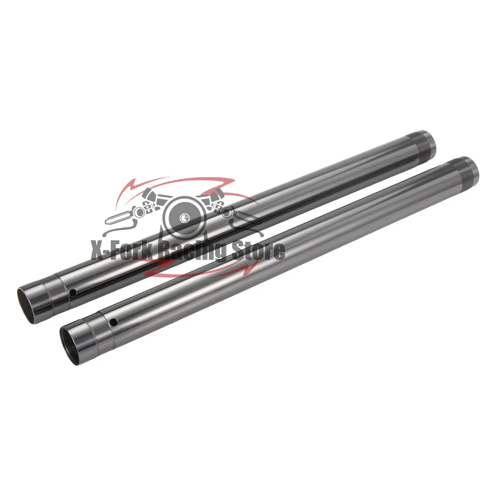 

Black DLC Front Fork Inner Tubes Pipes For Harley Davidson V-ROD MUSCLE 2009-2018 2011 2012 2013 2014 43x554mm/563mm Fork Legs