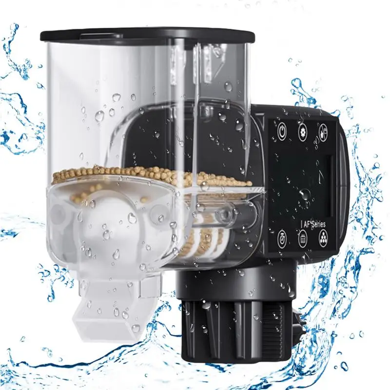 

Fish Automatic Feeder Battery Powered Aquarium Fish Feeder With Timer Programmable Feeding Machine With Digital Display Smart