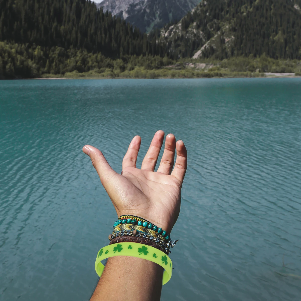 

24pcs Silicone Bracelets Silicone Bracelets Party Wristbands St Patrick Gifts Kids Children Toys Accessories