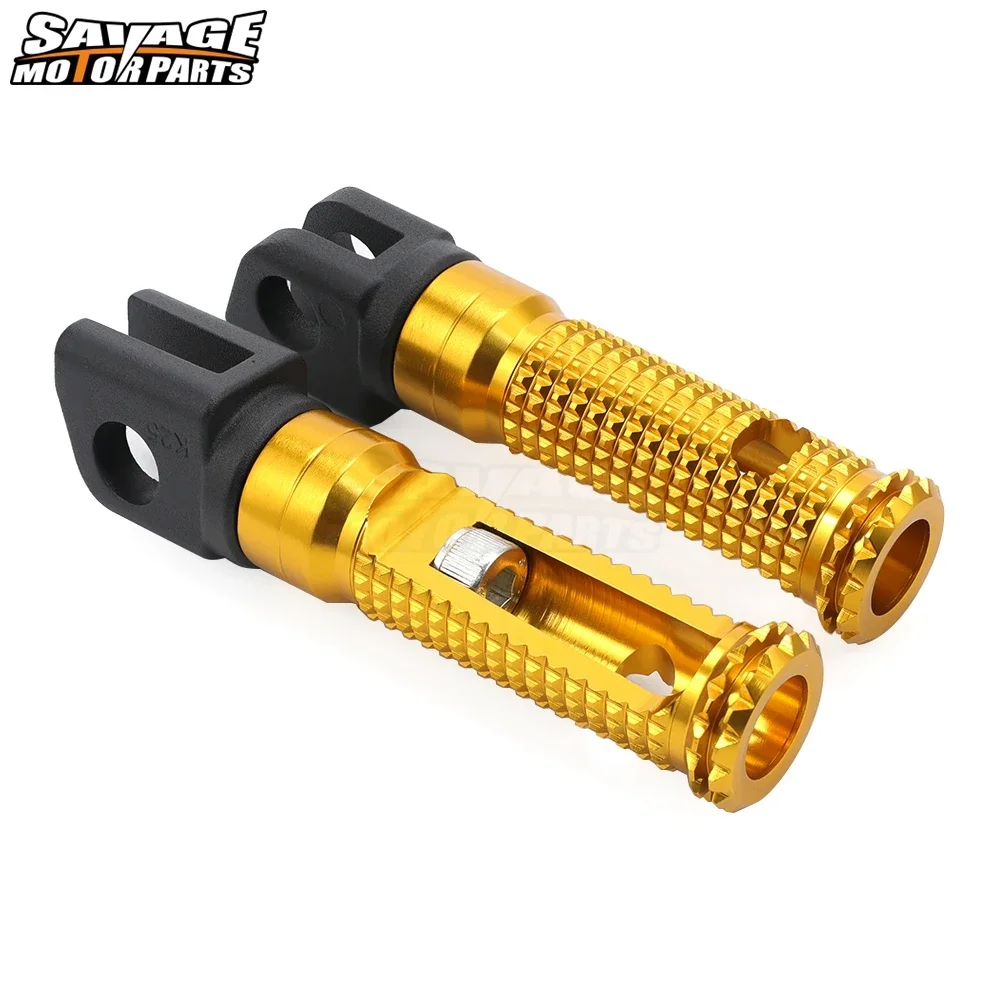 Front Foot Pegs Adapters For YAMAHA MT-09 MT10 FZ-09 FZ8 FJ-09 TRACER 900/GT XSR 900 SCR950 XV 2010-2024 Motorcycle