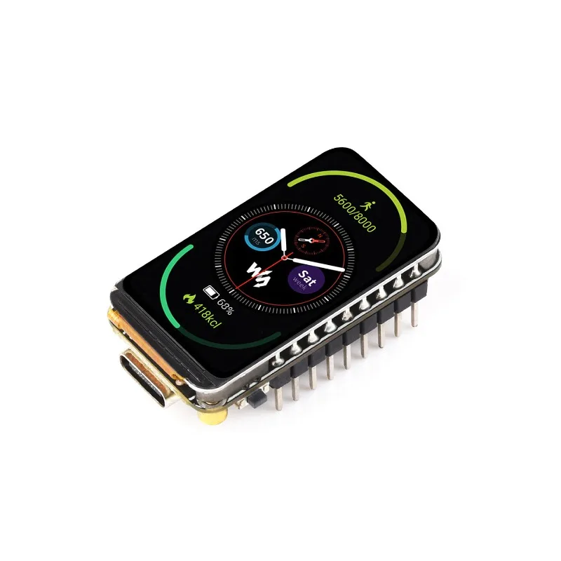 Everbright Store ESP32 S3 Development Board 1.47 Inch LCD Display WiFi/Bluetooth 5 with RGB Color Lamp Beads