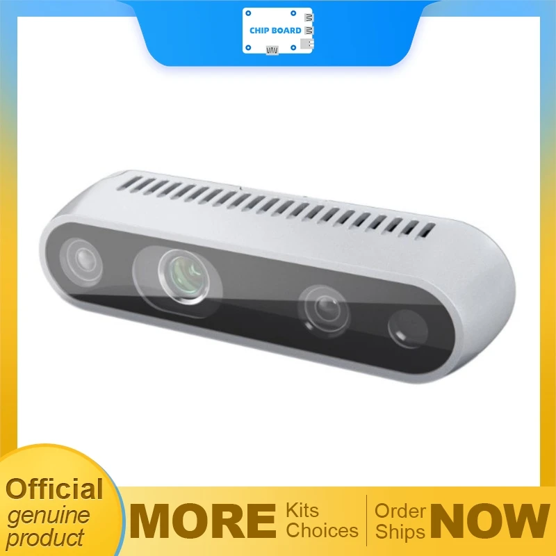 

Intel RealSense Depth Camera D435 delivering accurate depth sensing, stereo vision and motion tracking for robotics and vision