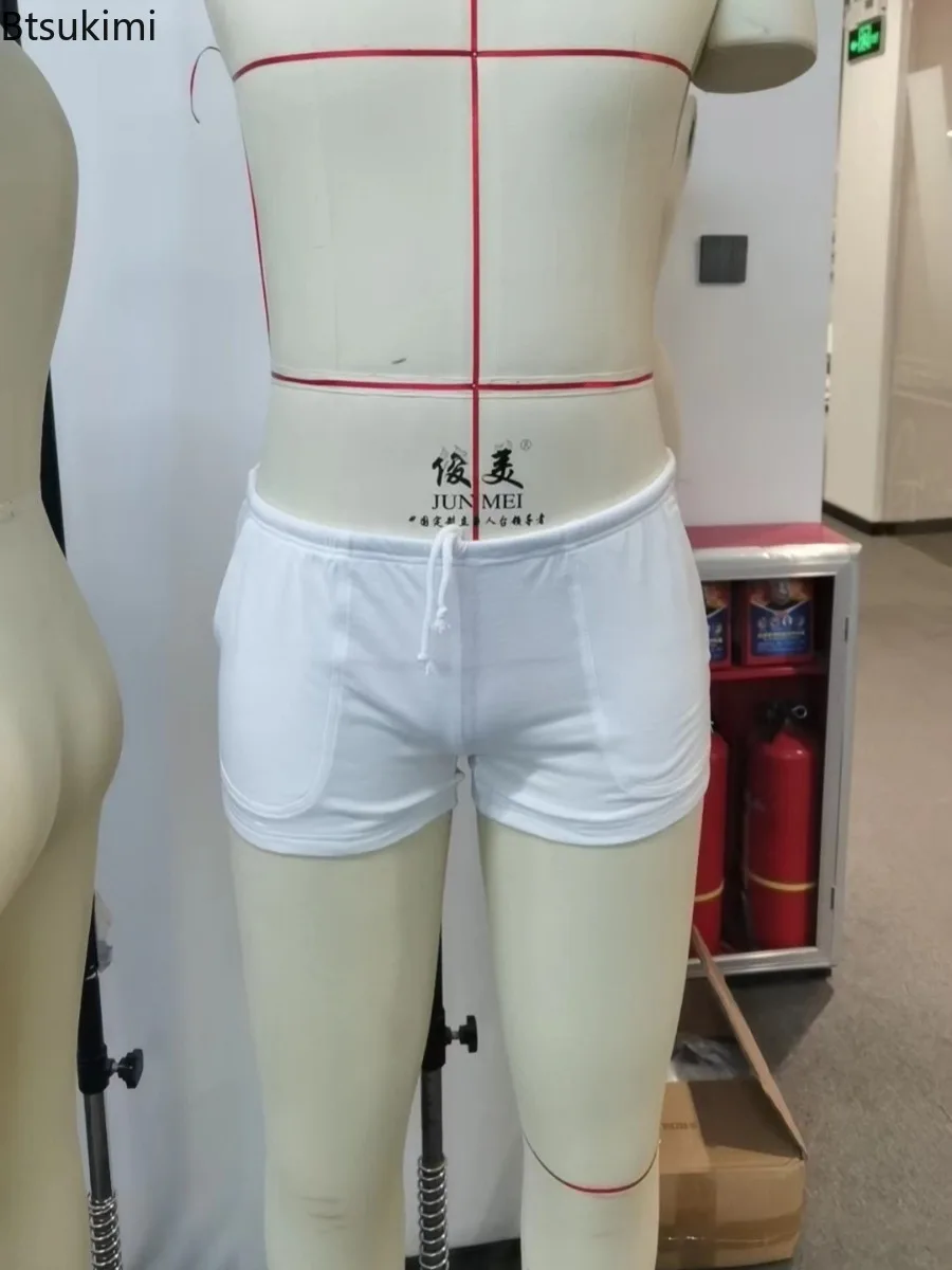 Summer Streetwear Personality Hip Hop Shorts Men's Sexy Drawstring Sports Pants Lightweight Breathable Casual Beach Shorts Male