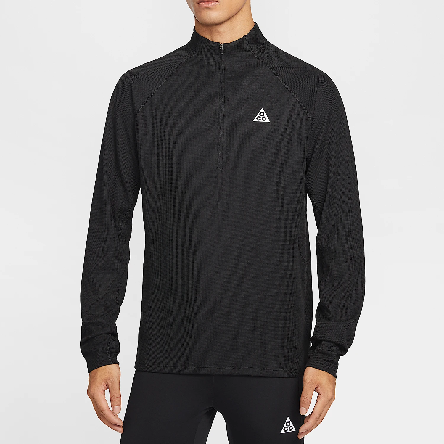 

Nike Authentic Spring Style Men's Stand Collar Print Durable Pullover IO9670-010