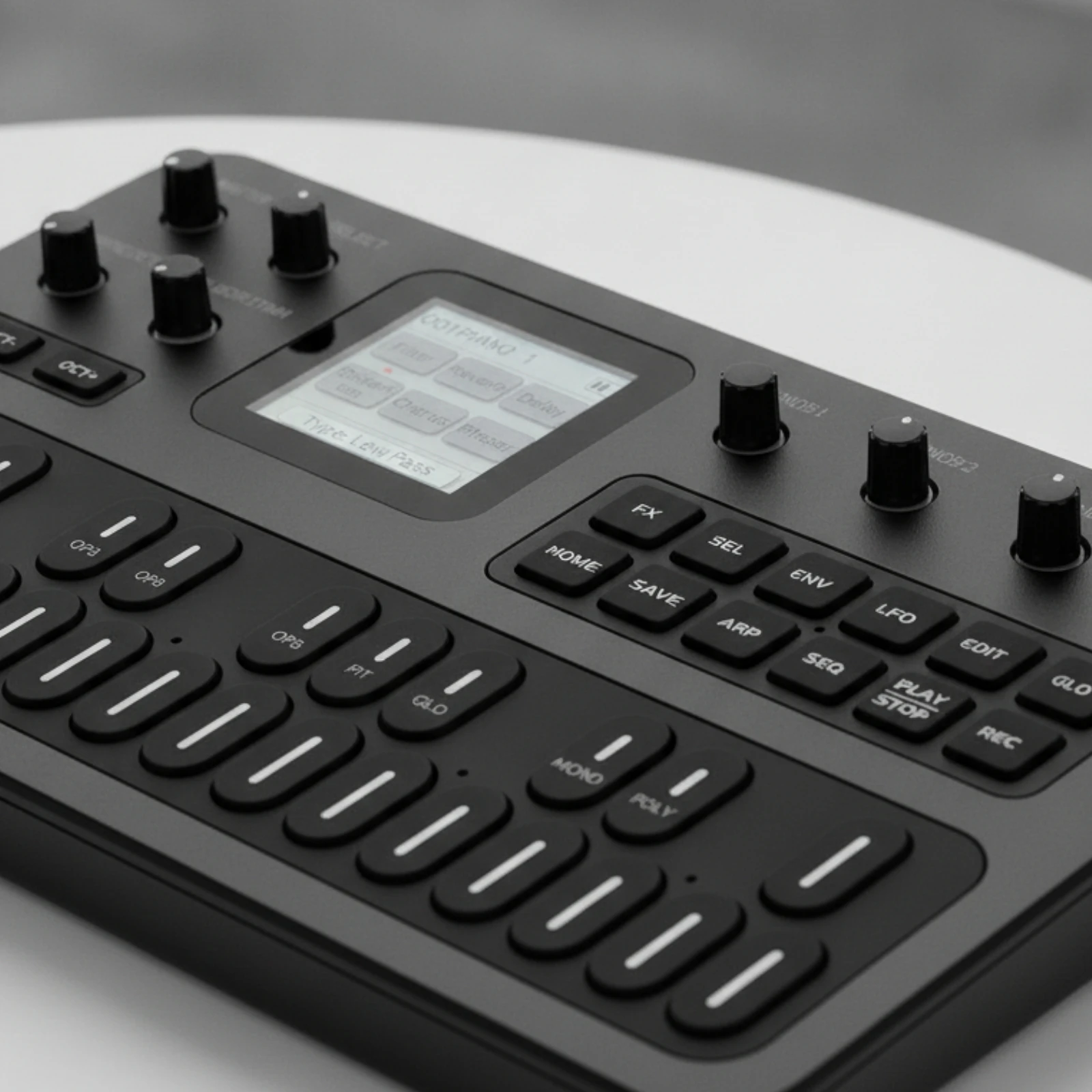 MIDI Keyboard Controller Programmable USB MIDI Keyboard Controller Frequency Modulation Synthesizer Built-in Synthesizer With