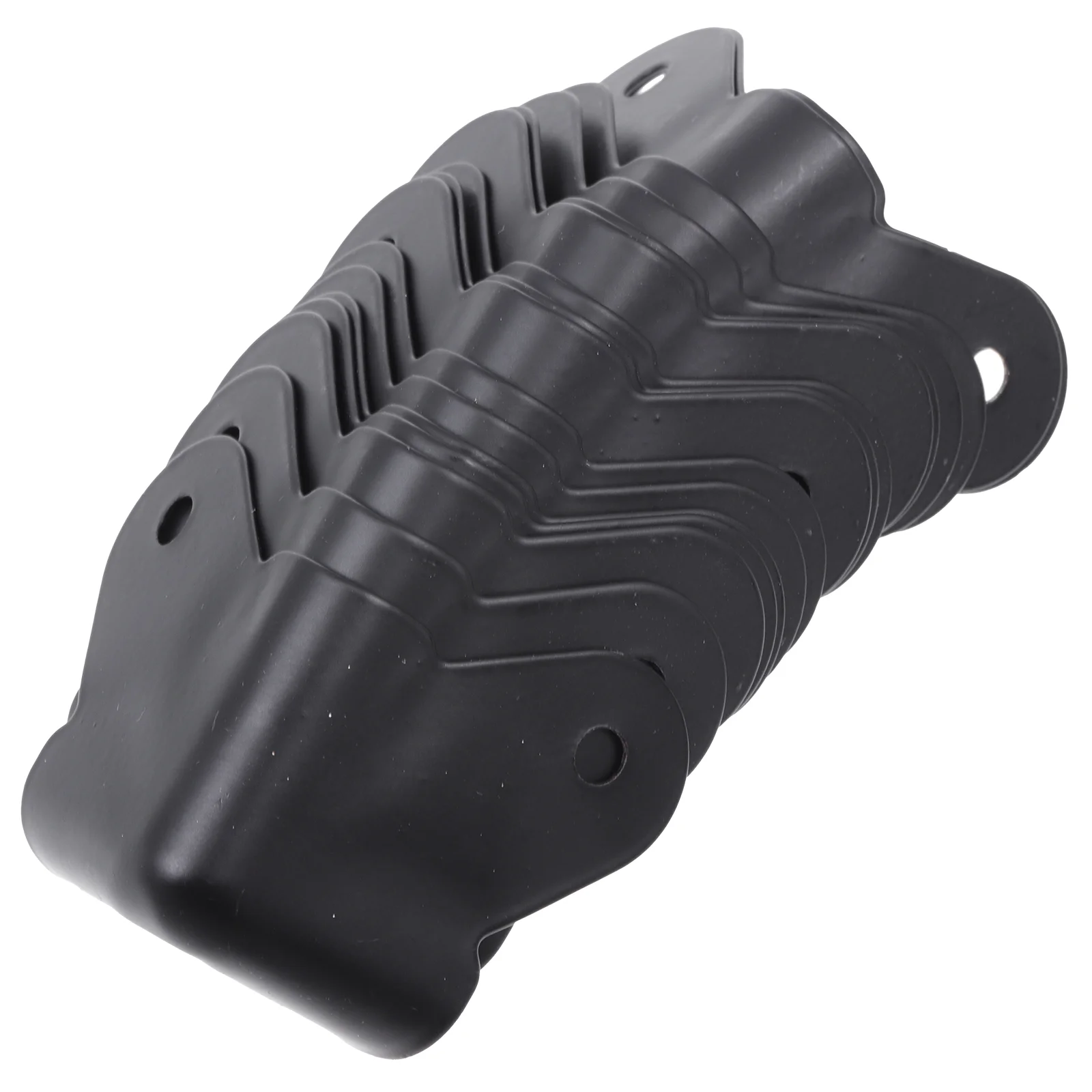 

16 Pcs Speaker Wrap Angle Iron Corner Covers Useful Protector Protection Corners Protectors Black Practical Guard Cabinet