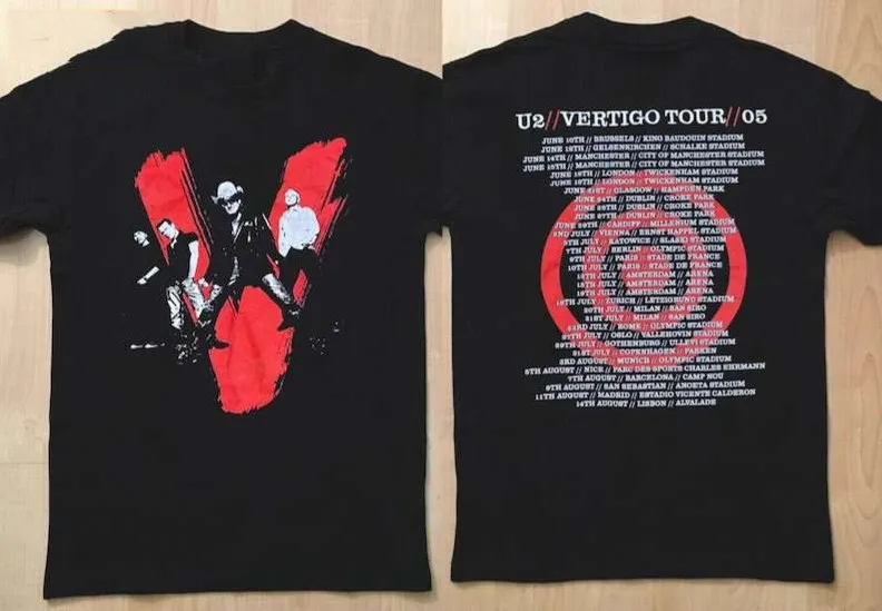 

Футболка U2 Vertigo Tour 2005 г.