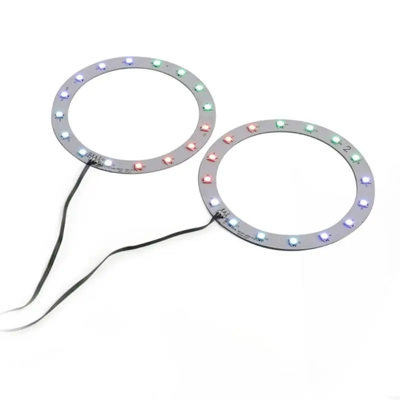 2025 مصباح جديد يسيطر عليه الصوت 12 تأثيرات متعددة سطوع قابل للتعديل لمضيف P5