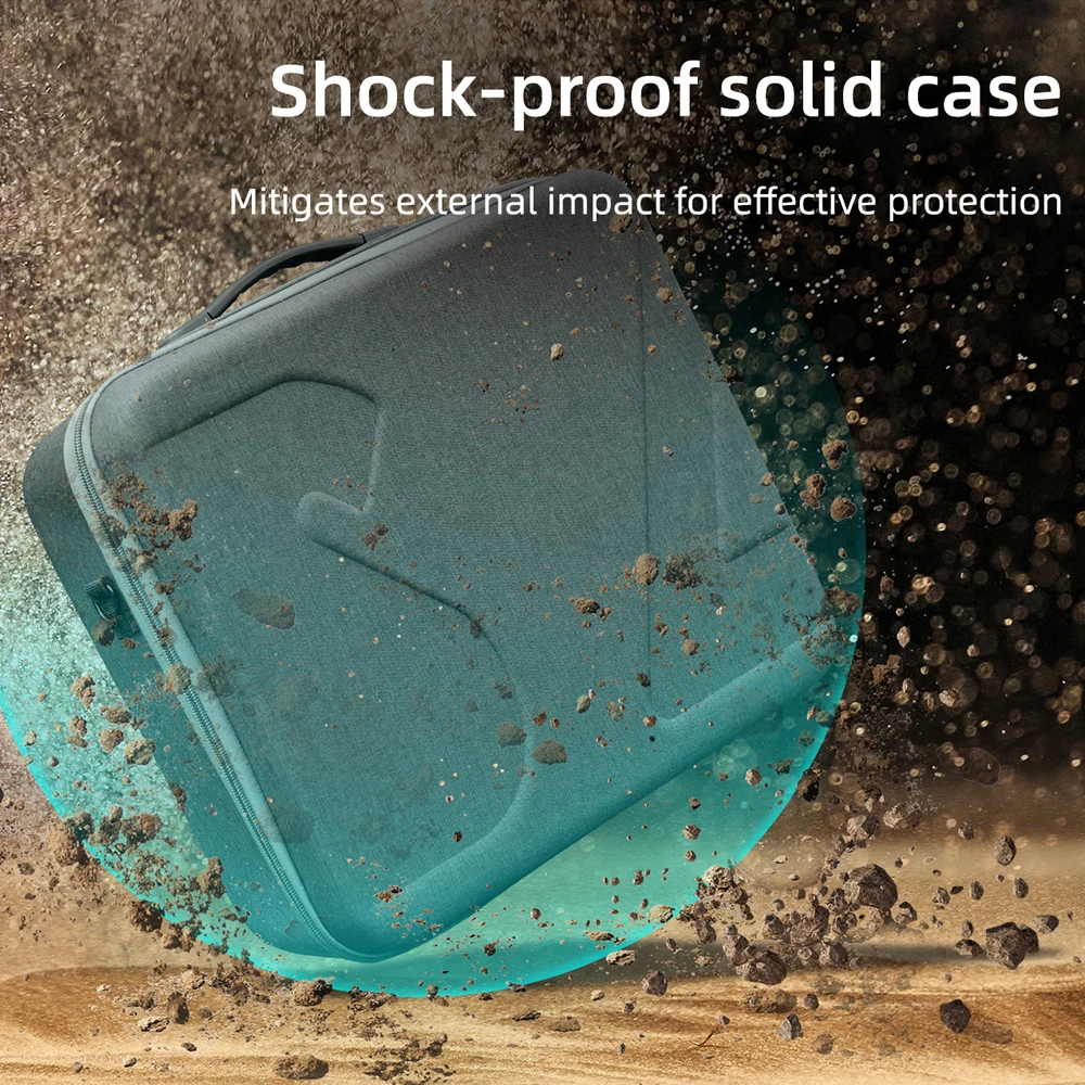 Sunnylife Portable Shoulder Storage Bag For DJI AVATA Travel Carrying Case Handheld Case For Goggles 2 Shell Drone Accessories