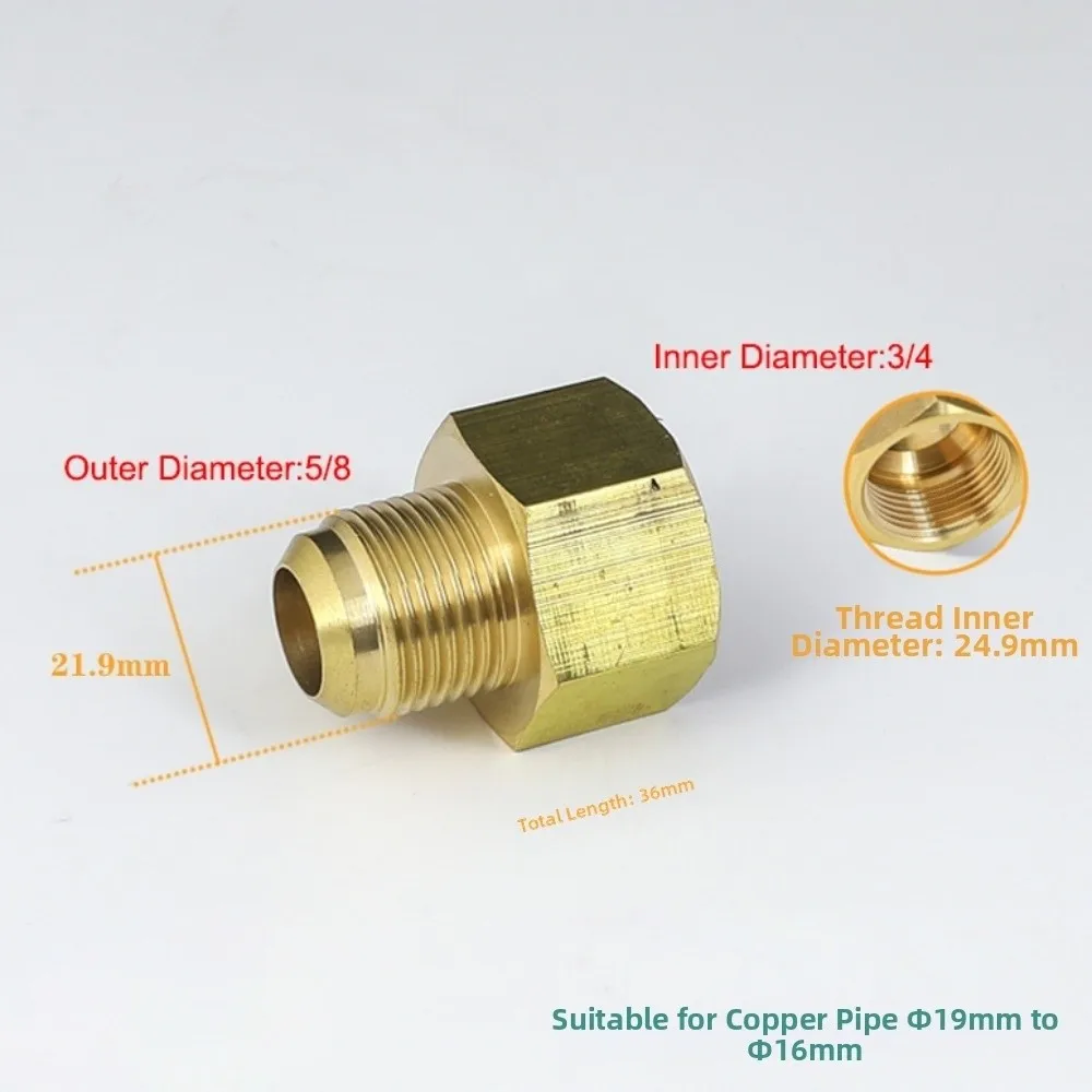 Adapeter 45-Degree SAE Brass Pipe Connector Female To Male 1/4 3/8 1/2 3/4 Inch Reducer Fitting Flare Fitting