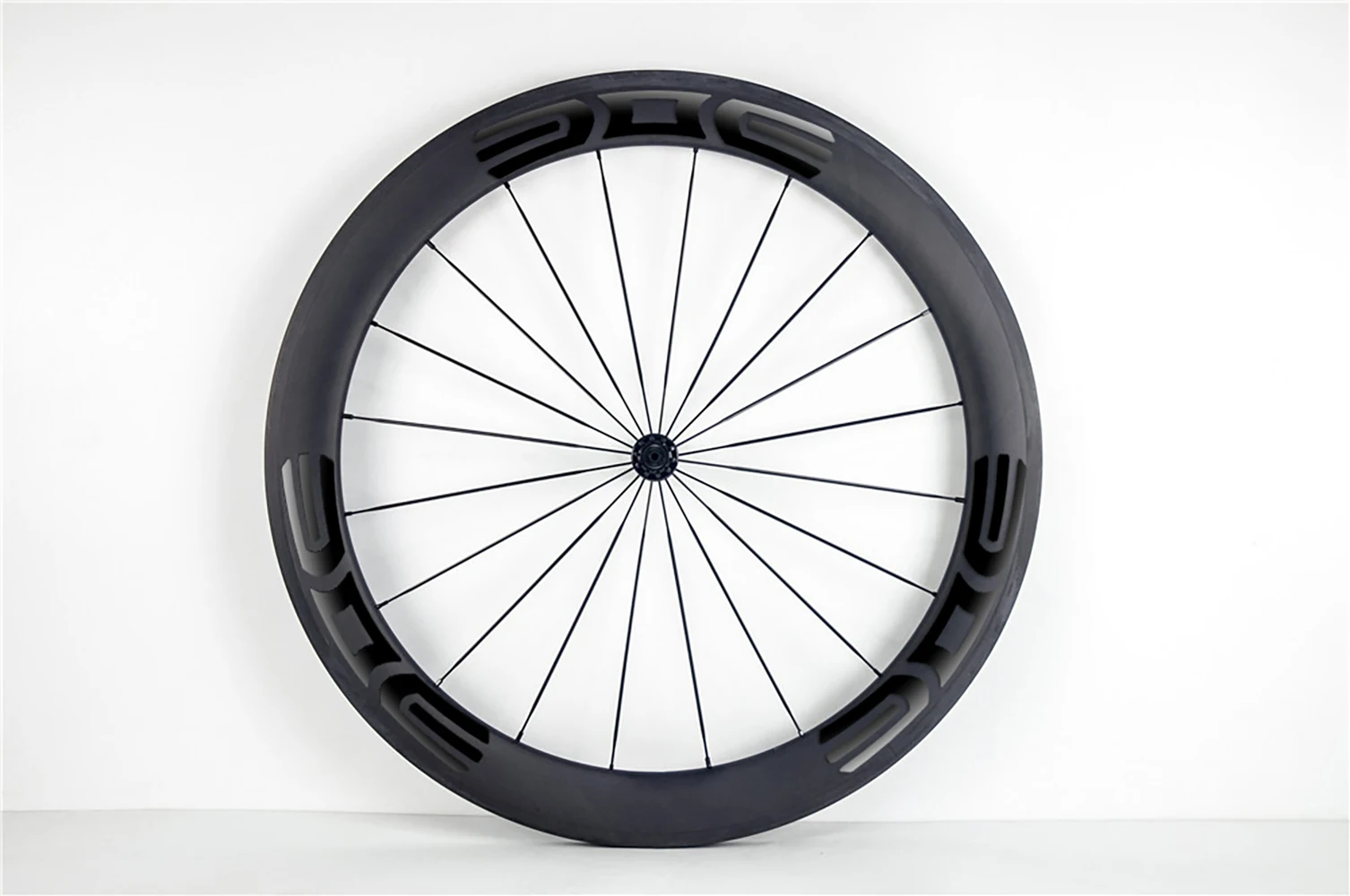 

New 700C Road Bike Matt UD Full Carbon Fibre Bicycle Wheelset Carbon Tubular Clincher Tubeless Rims 38/50/60/88mm