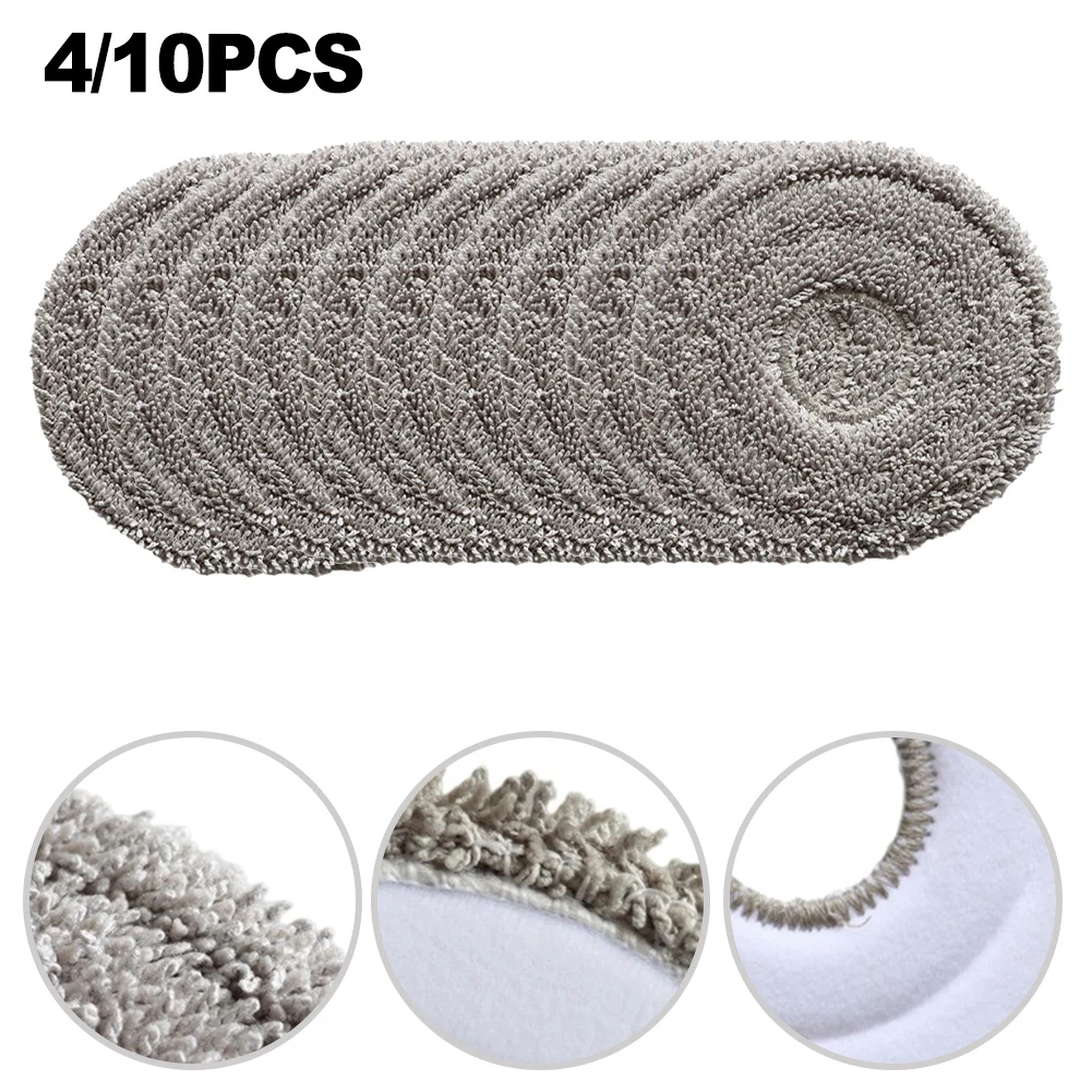 Vacuum Cleaner Mop Cloth Kit For Cecotec For Conga 15090 16090 AI SpinArm Home Wash Microfiber Replacement 4 Or 10 Pack
