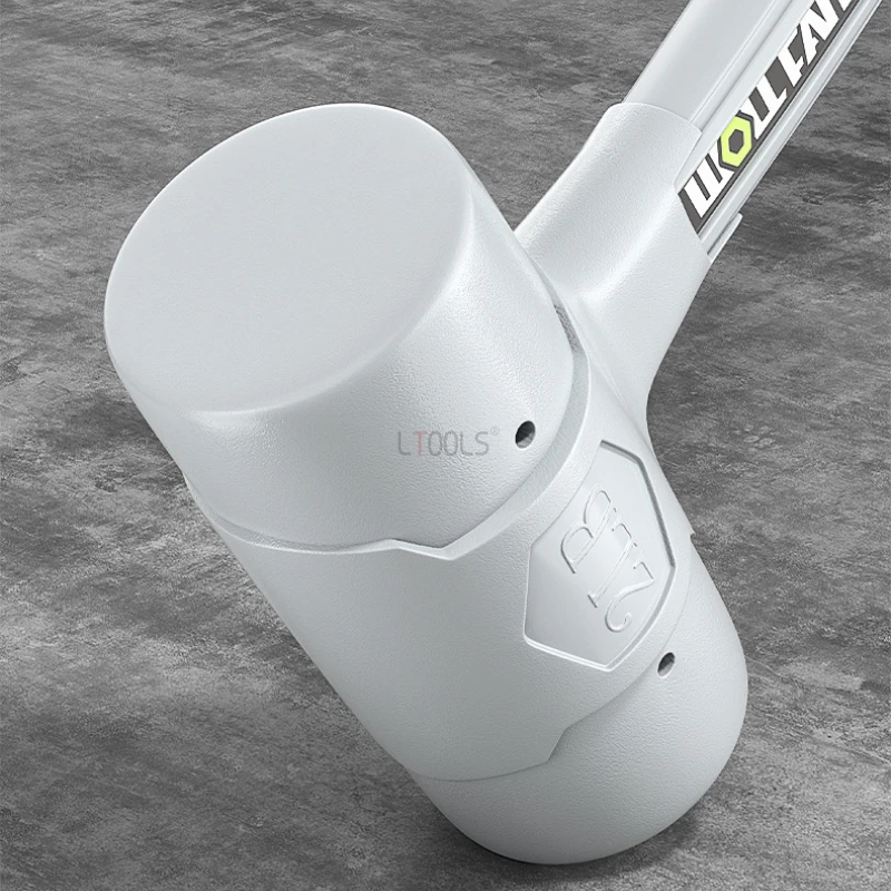 Professional Anti-Vibration Rubber Hammer - 3-Layer Shockproof Design, Non-slip TPR Coated Handle Suitable for Multi-scene Work