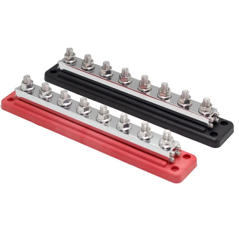 High Quality Heavy Duty Busbar 600A Copper PCB Busbar Neutral Busbar Terminal Block for RV Boat Yacht