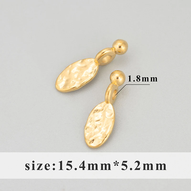 assoonas, 10 Stück/Set, MI67, wasserdichte Schmuckaccessoires, 316L-Edelstahl, Anhänger, Schmuckzubehör, DIY-Anhänger – Detail 6