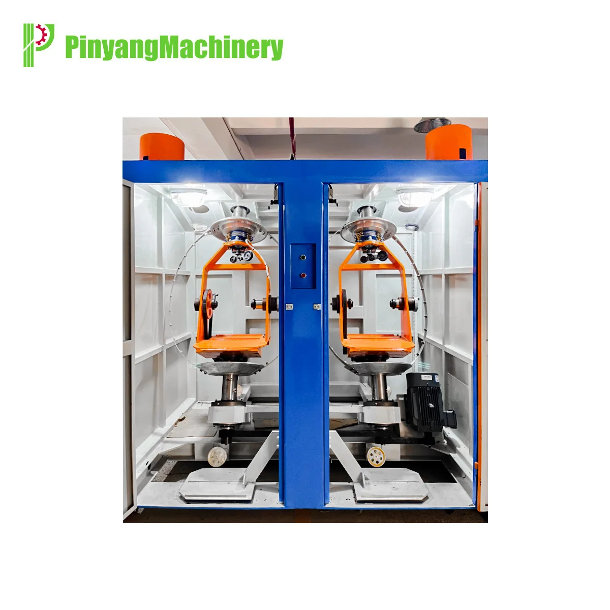Coppia di macchine per torcere cavi in rame con twister posteriore verticale per cavi LAN Pinyang per apparecchiature per la produzione di cavi