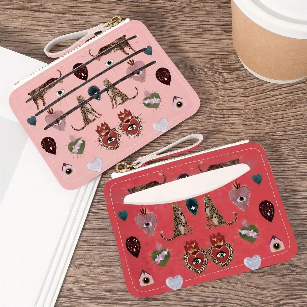 Portable Ultra-Thin Women's Wallet Lightweight Zipper Card Bags Multiple Card Slots Coin Purse